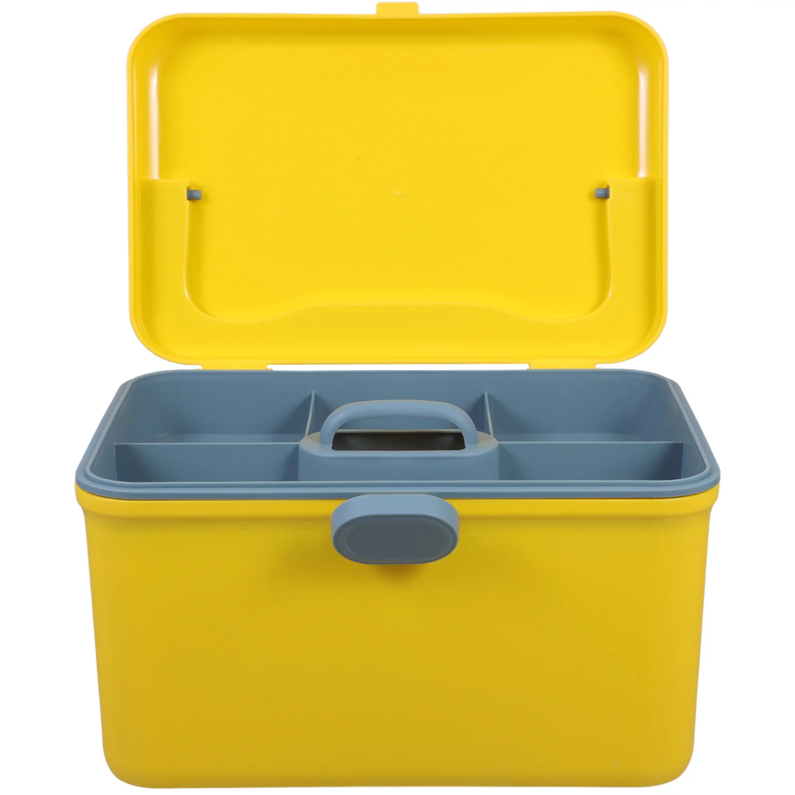 صندوق تخزين طبي ذو سعة كبيرة، منظم مستلزمات طبية بلاستيكي متعدد الطبقات، حاوية أدوية للسفر #1