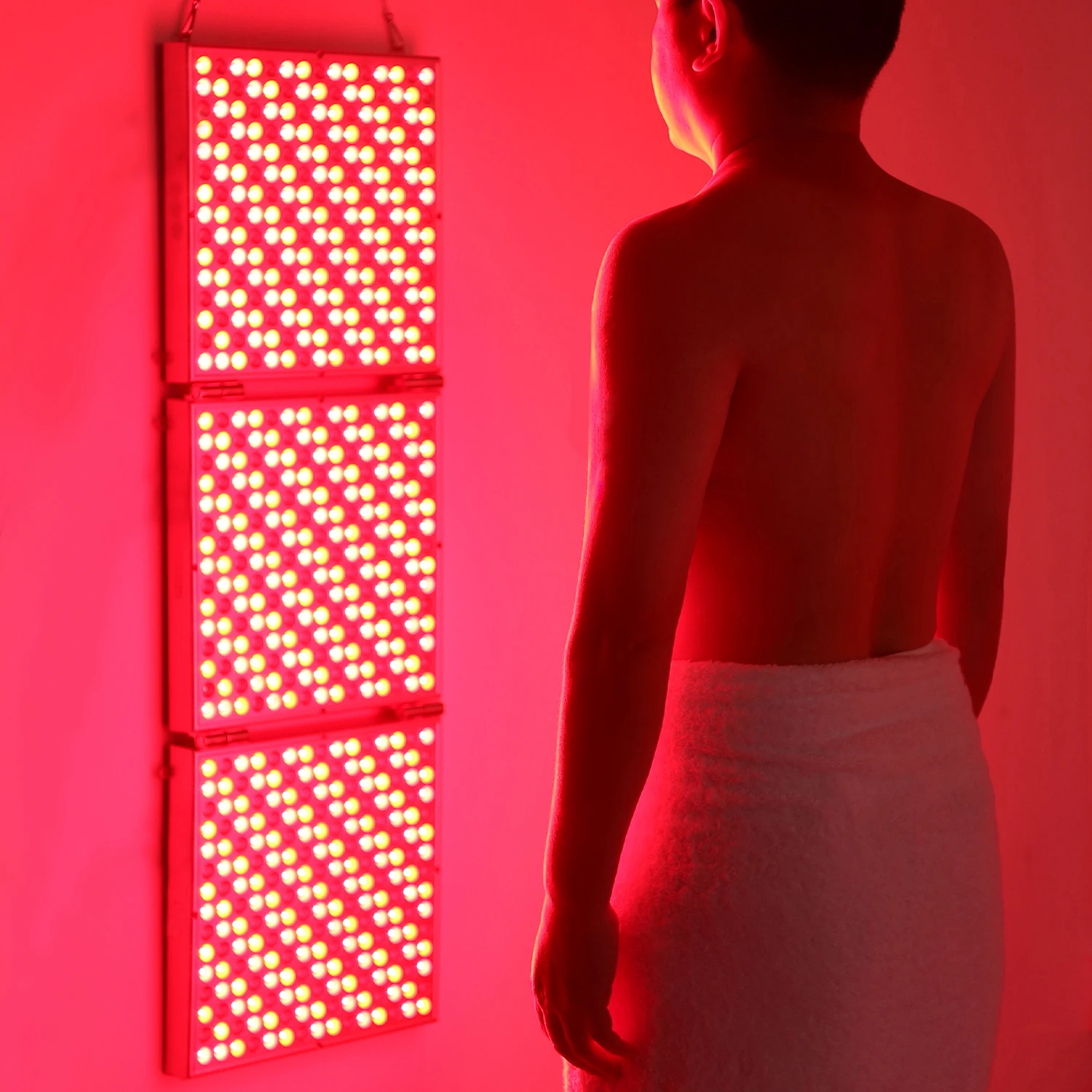 

Kinreen 45W 850nm Therapy Near Infrared Red Therapy Light Home Use Foldable Led Light Infrared Therapy Panel Pulsed Red Light