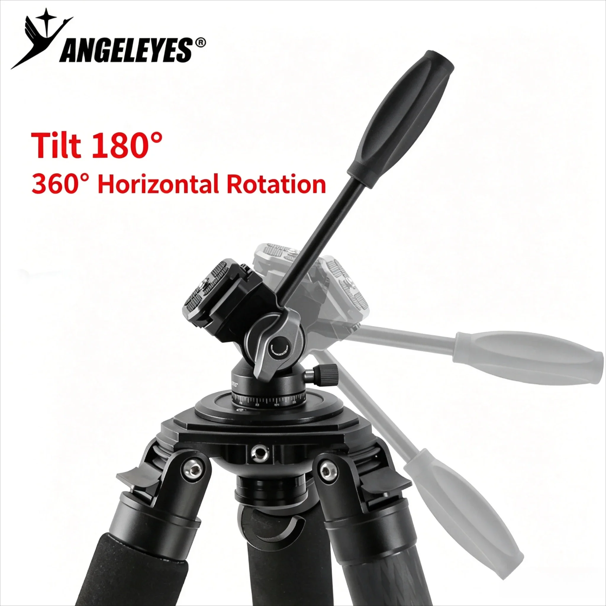 PH08 Hydraulic Latitude Gimbal Smart Astronomical Telescope Equatorial Mount Mode Shooting Portable Panoramic Gimbal