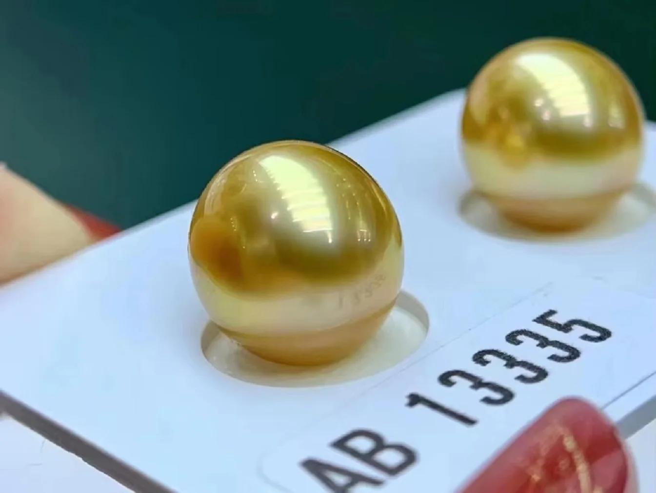 حبة بحرية ذهبية طبيعية مستديرة AAAA10-11mm أنيقة، لؤلؤ غير مثقوب، تحتاج إلى حفر للاتصال بخدمة العملاء