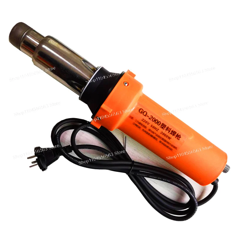 2000W Plastic Welder Hot Air Torch Plastic Welding Gun Welder Pistol PE PVC Plastic Repairing Tool Kit With Nozzles Roller