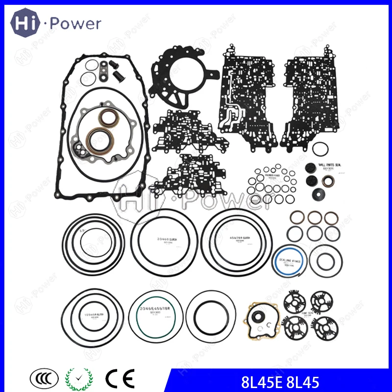 

Oil Seal 8L45 8L45EAutomatic Transmission Clutch Overhaul Kit Gasket For Chevrolet Cadillac Gearbox Repair Kit