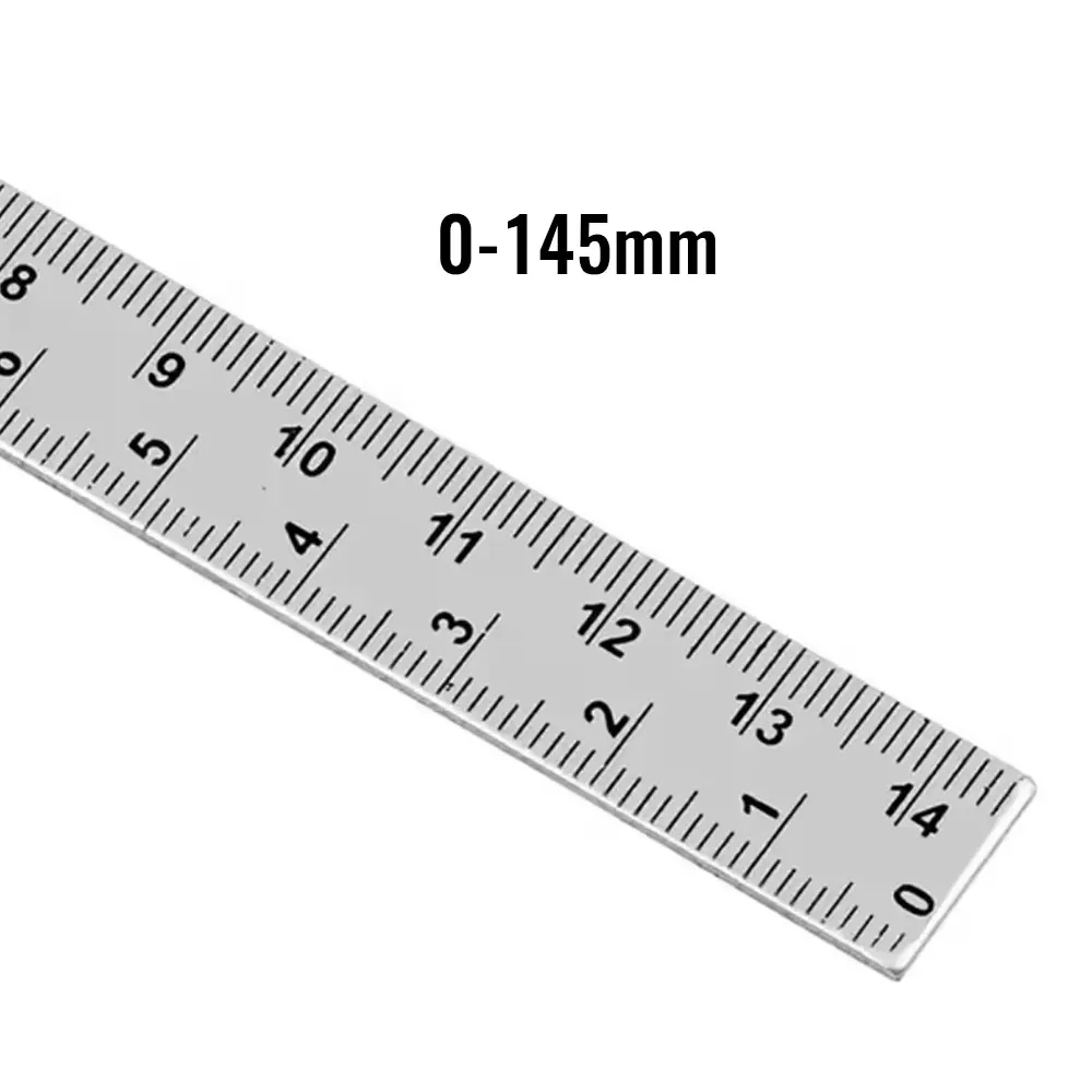 Angle Meter Measure Protractor Ruler Metal Finder 180 Degree Guage Goniometer Stainless Steel Woodworking Wood Measurement Tool