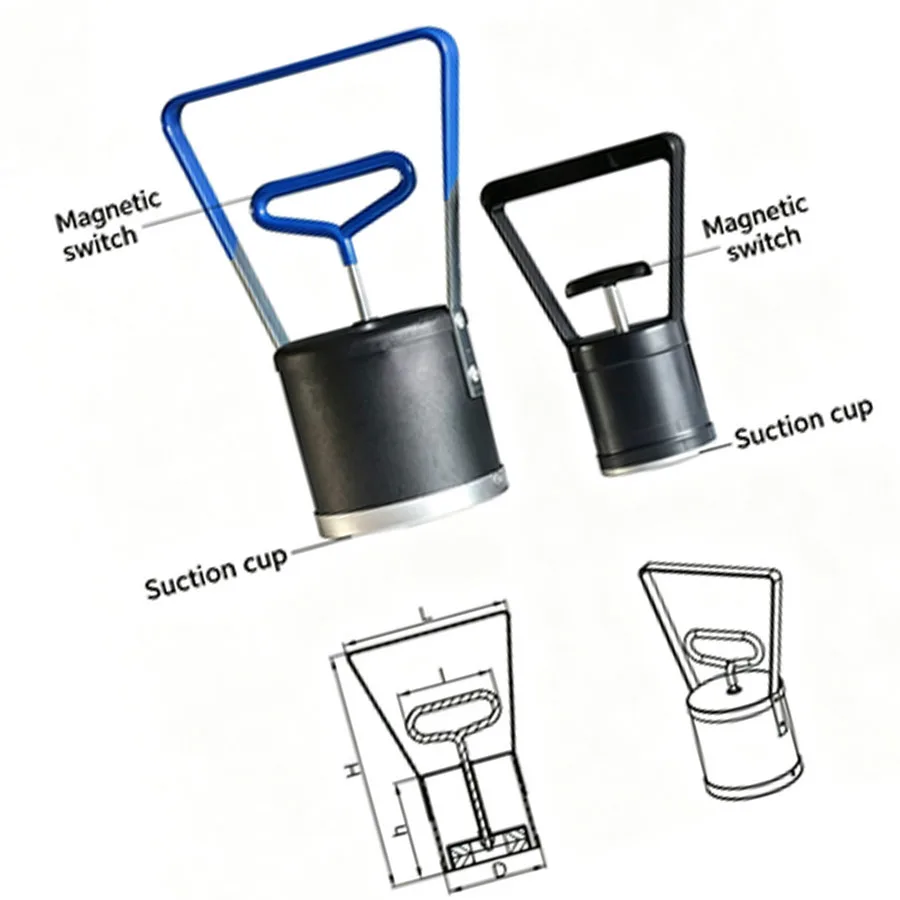 Strong Magnetic Suction Iron Remover, Pin, Nail, Chip Picker, Cleaning Super Strong Suction Stone - view 2