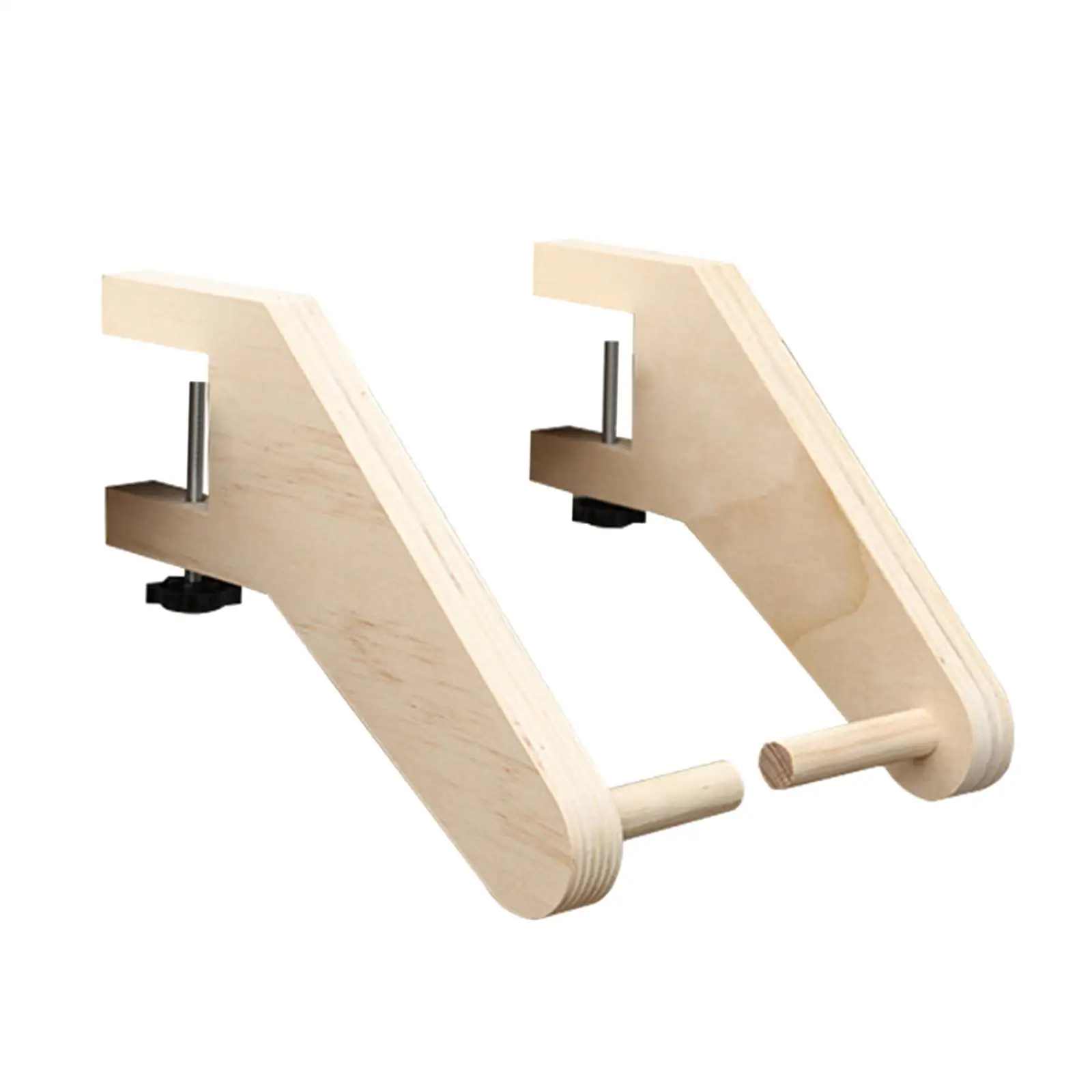 Multifunctional Craft Paper Roll Dispenser Vertical Wood Tabletop Holder for Drawing Wrapping Kids Workspace