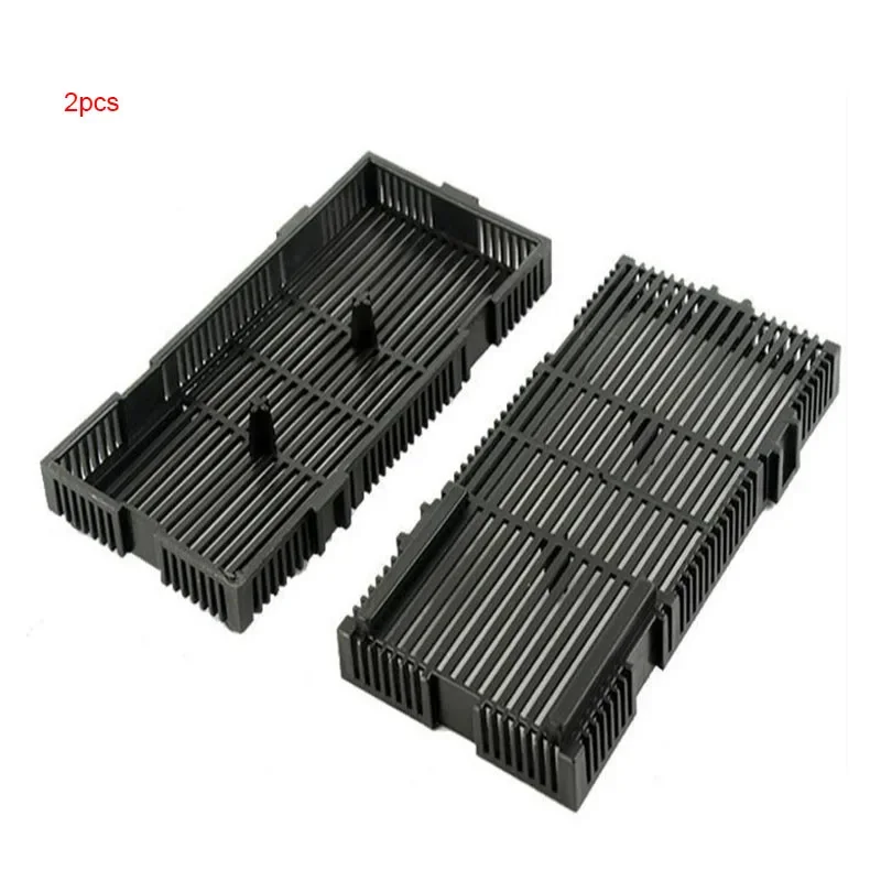 

2pcs New Fish Tank Under Gravel Bottom Filtration Plate Board Filter System for Filter Equipment Materials Aquarium Filter