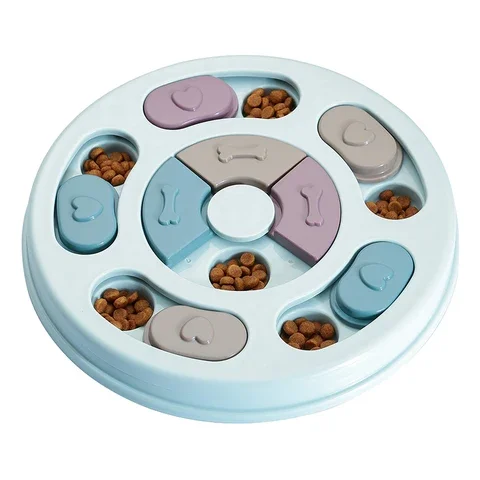 

Puzzle Toys for Dogs Slow Feeder Interactive Increase Puppy IQ Food Dispenser Slowly Eating NonSlip Bowl Pet Cat Dogs Training