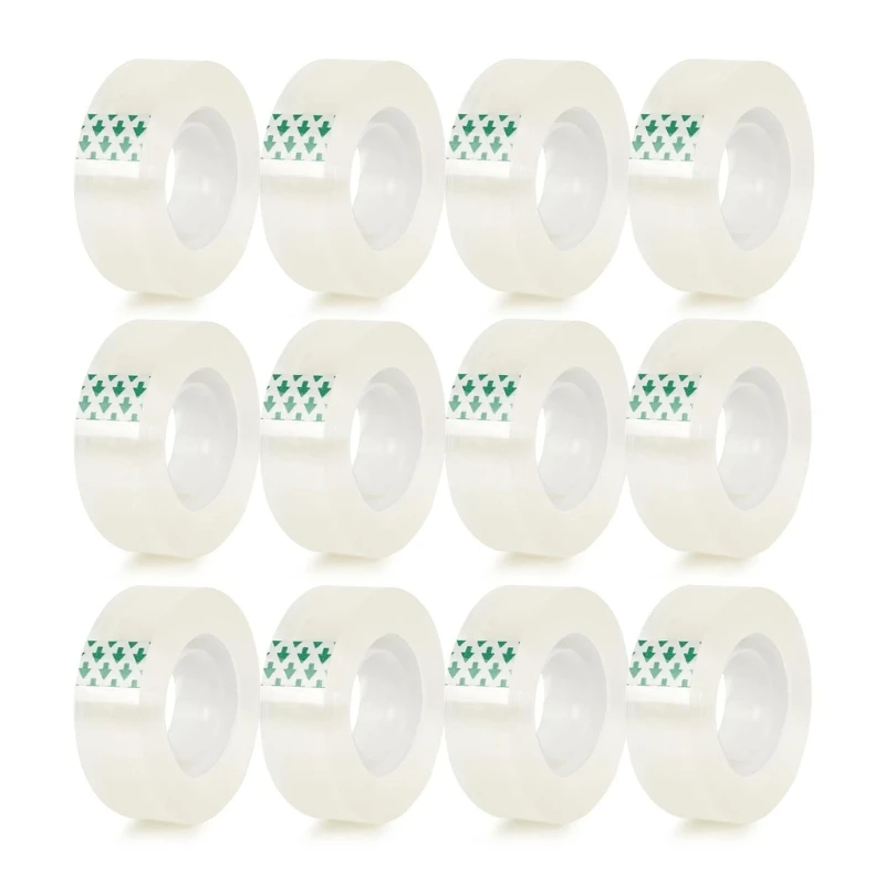 Transparante tape Clear Tape Navulls voor dispenser, kantoor, huis, schoolbenodigdheden D2RC