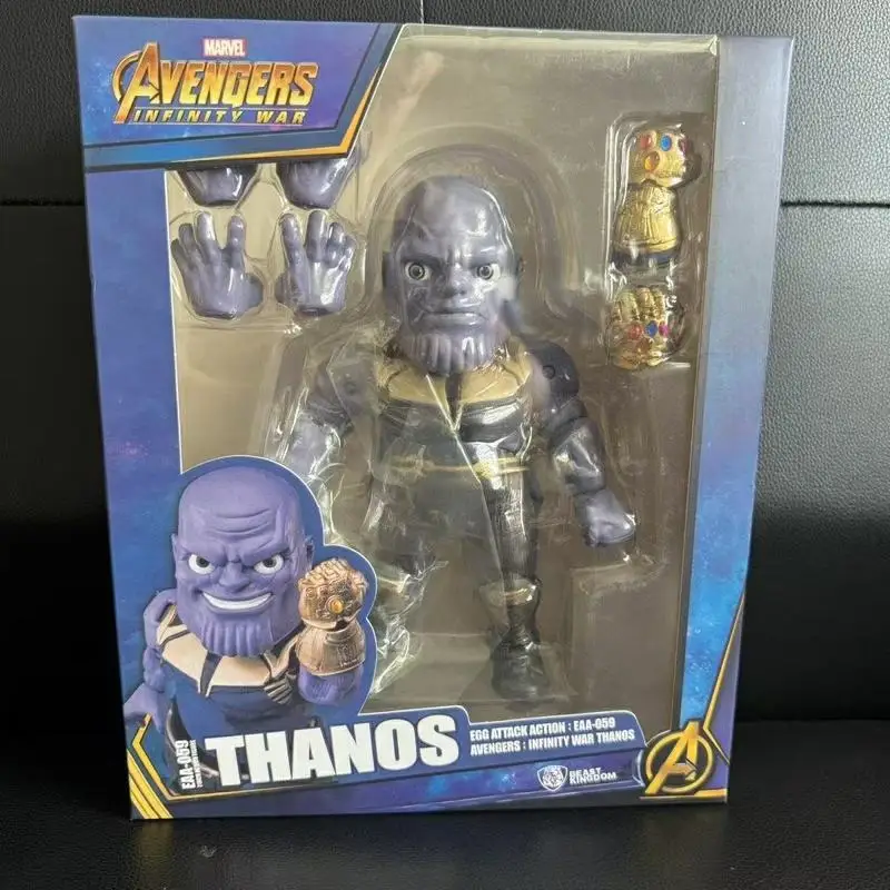 

Коллекционная фигурка Marvel Avengers Thanos Egg Attack Action Figure Eaa-059 с заменяемыми руками и перчаткой Бесконечности, игрушка-кукла, подарок
