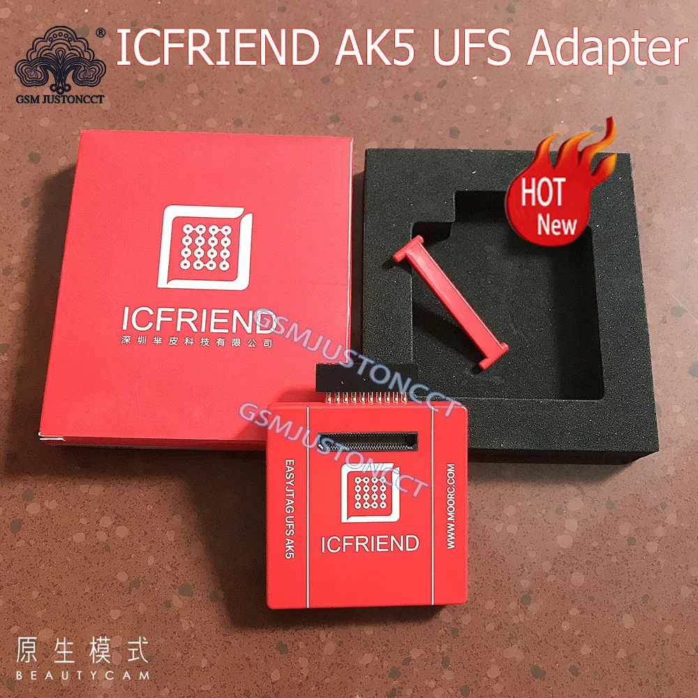 2024 ORIGINAL NEW MOORC ICFRIEND AK5 UFS Adapter for Z3X Easy Jtag Plus Box