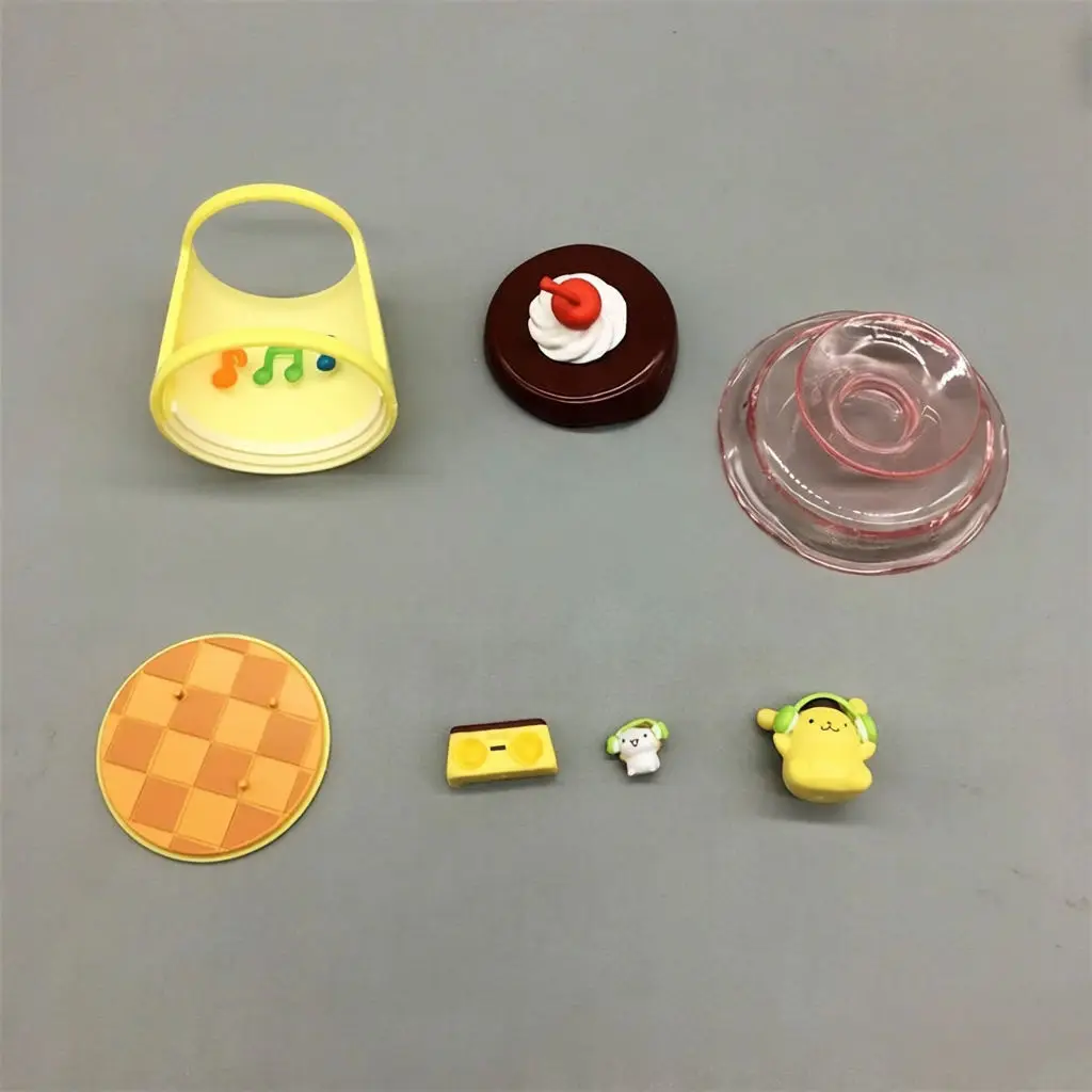 Auf Lager Anime-Charakter Pudding House Blind Box Miniatur-Diorama Figur Kawaii Desktop-Szene Ornament Sammlerstück Fan-Geschenke – Detail 10