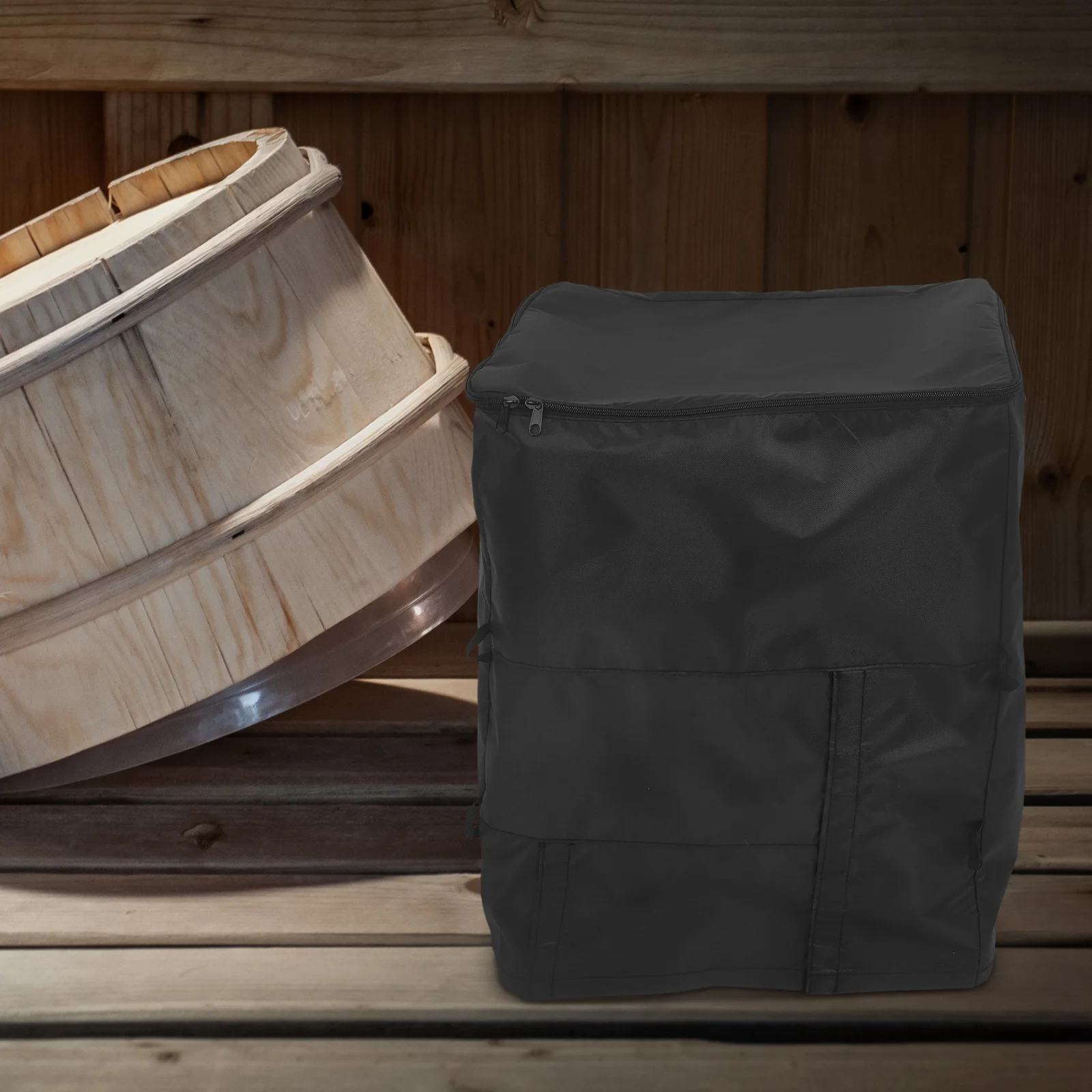 

Heating Element Cover For Spa Tub Durable Waterproof Outdoor Hot Tub Heater Enclosure Insulated Pump Shelter Winter Pool