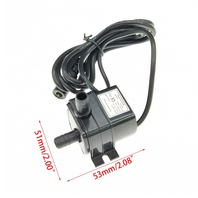 4.8W for Dc 12V Water Waterproof 12V Solar Motor 240L for Aquarium Fountain Fish for Tank