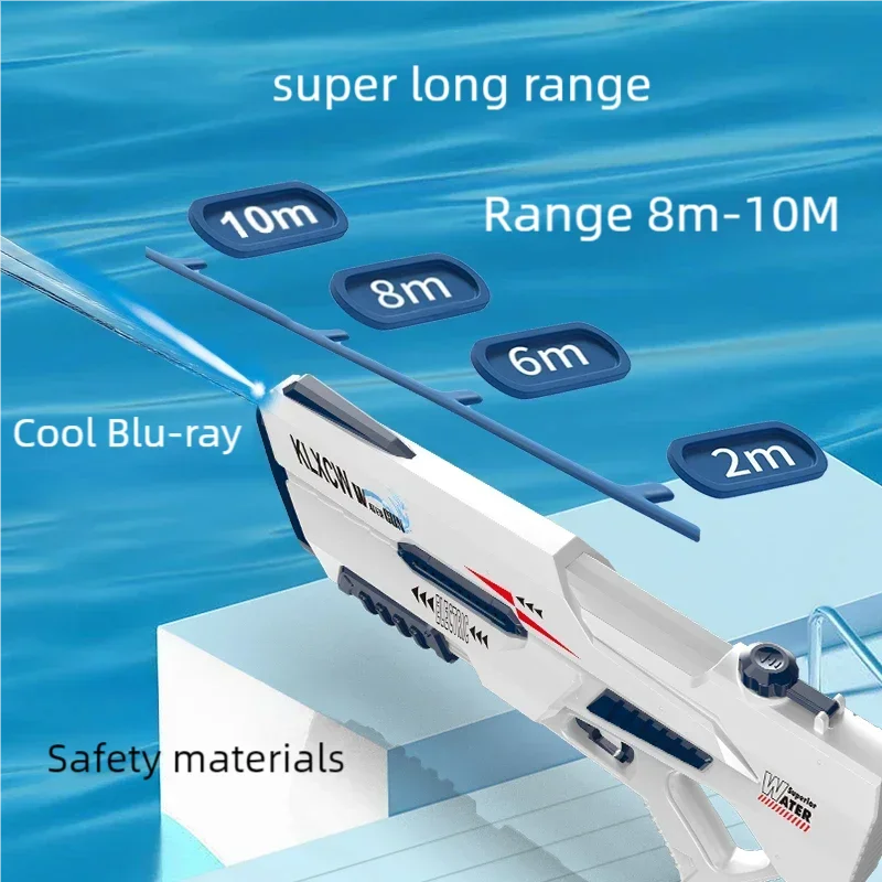 ปืนฉีดน้ำแบบแอลอีดีอัตโนมัติ, ปืนฉีดน้ำแรงดันสูงปืนฉีดน้ำแบบใช้กลางแจ้งสระว่ายน้ำชายหาดของเล่นของขวัญสำหรับเด็กผู้ชาย