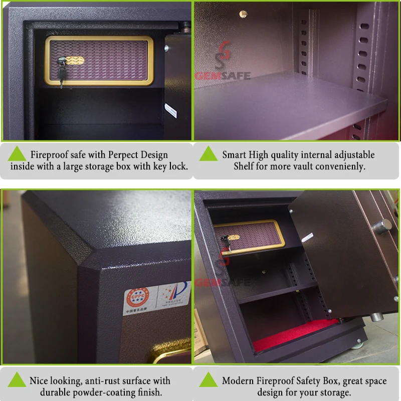 D-400 (GEMSAFE) Security Digital Safe,digital Password Electronic Fireproof Safe,home Safe Cabinet