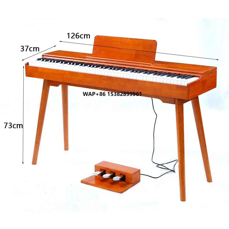 

Solid Wood Hammer Piano Digital Professional 88 Key Weighted Digital Piano Musical Instrument Digital Piano