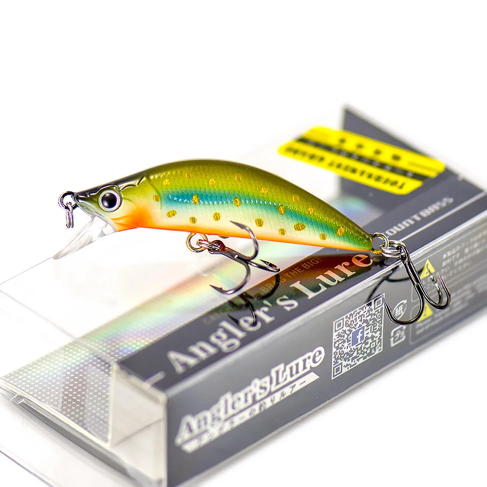 COUNTBASS Forellen-Minnow, 50 mm, 5,5 g, (1,97 Zoll, 0,2 Unzen), sinkende Angelköder, Kunststoff-Wobbler, Barsch, Leurre Angler's Tackle – Detail 25