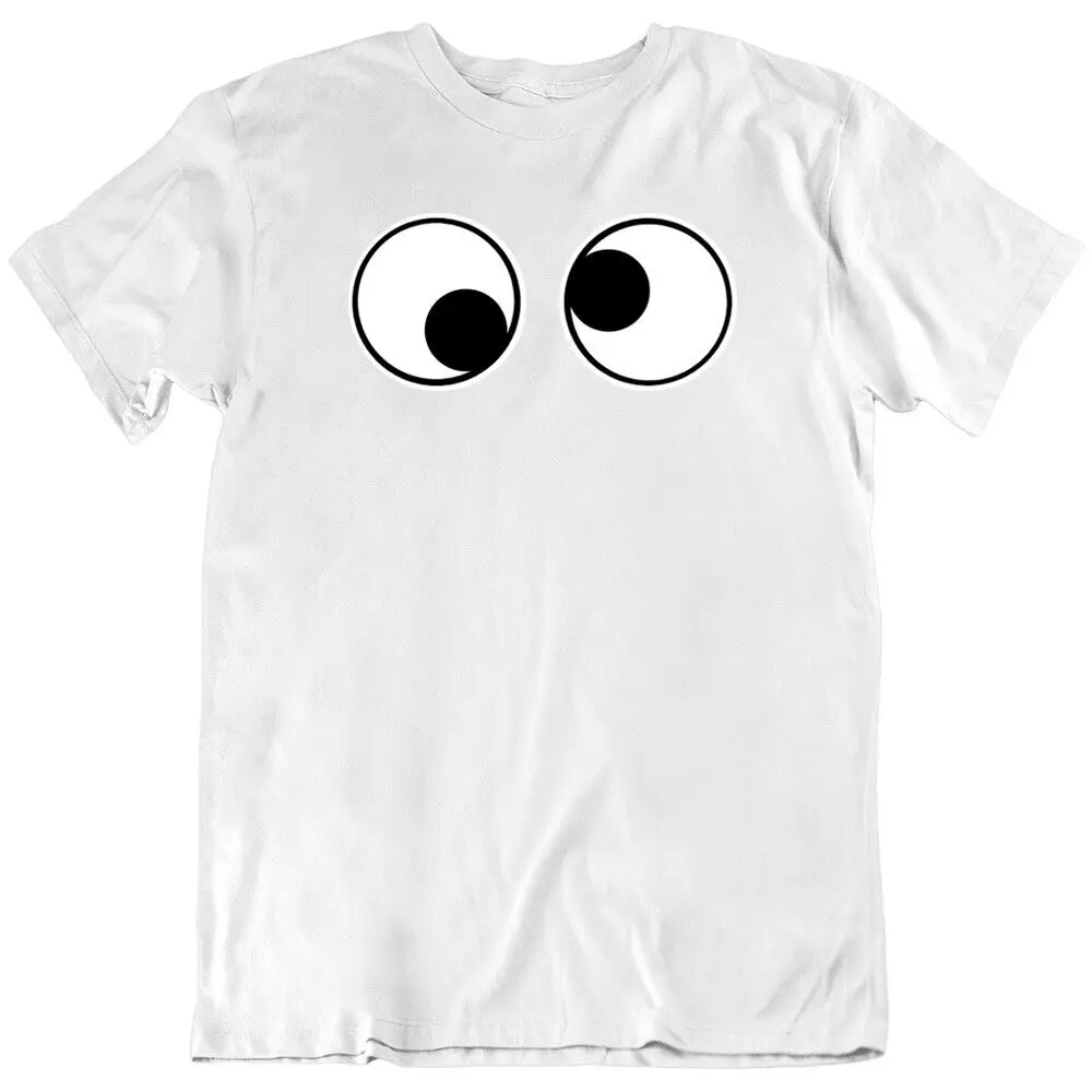 Eye Cartoon Googley Eyes Face vector design Funny Holliday Halloween T Shirt New