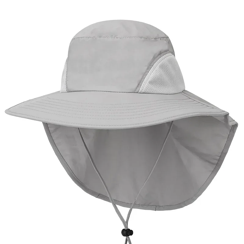 Summer Protective Chapeu Feminino Neck Cover Ear Flap UV Protection Men Women Sun Hats