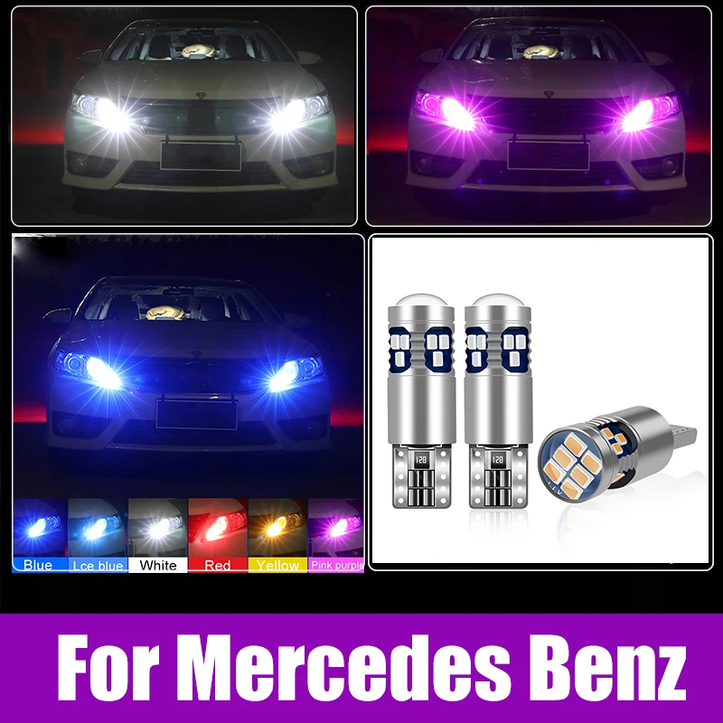 

For Mercedes Benz W202 W203 W204 W205 W210 W211 W212 W213 W218 W219 W168 W169 W176 W246 W221 Car LED Parking Lights Accessories