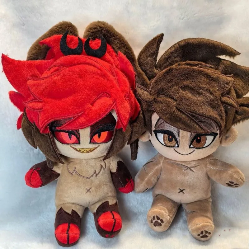 

Плюшевая кукла Аластор Адам Лут из аниме «Отель Хелл», 20 см, с мультяшной одеждой, для косплея, хлопковая, игрушка, подарок на Рождество для детей