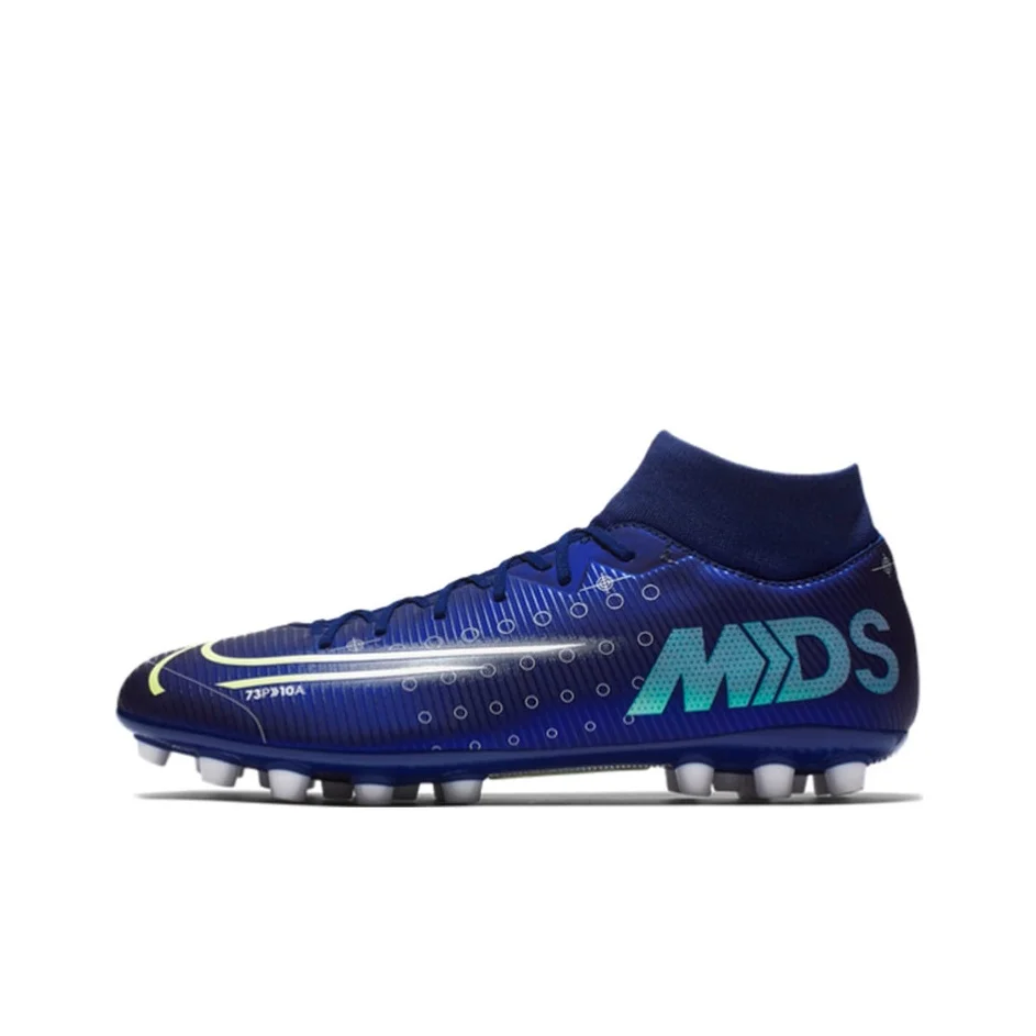 POIZON Nike Mercurial Superfly 7 Academy Mds Ag 'Azul Marinho'