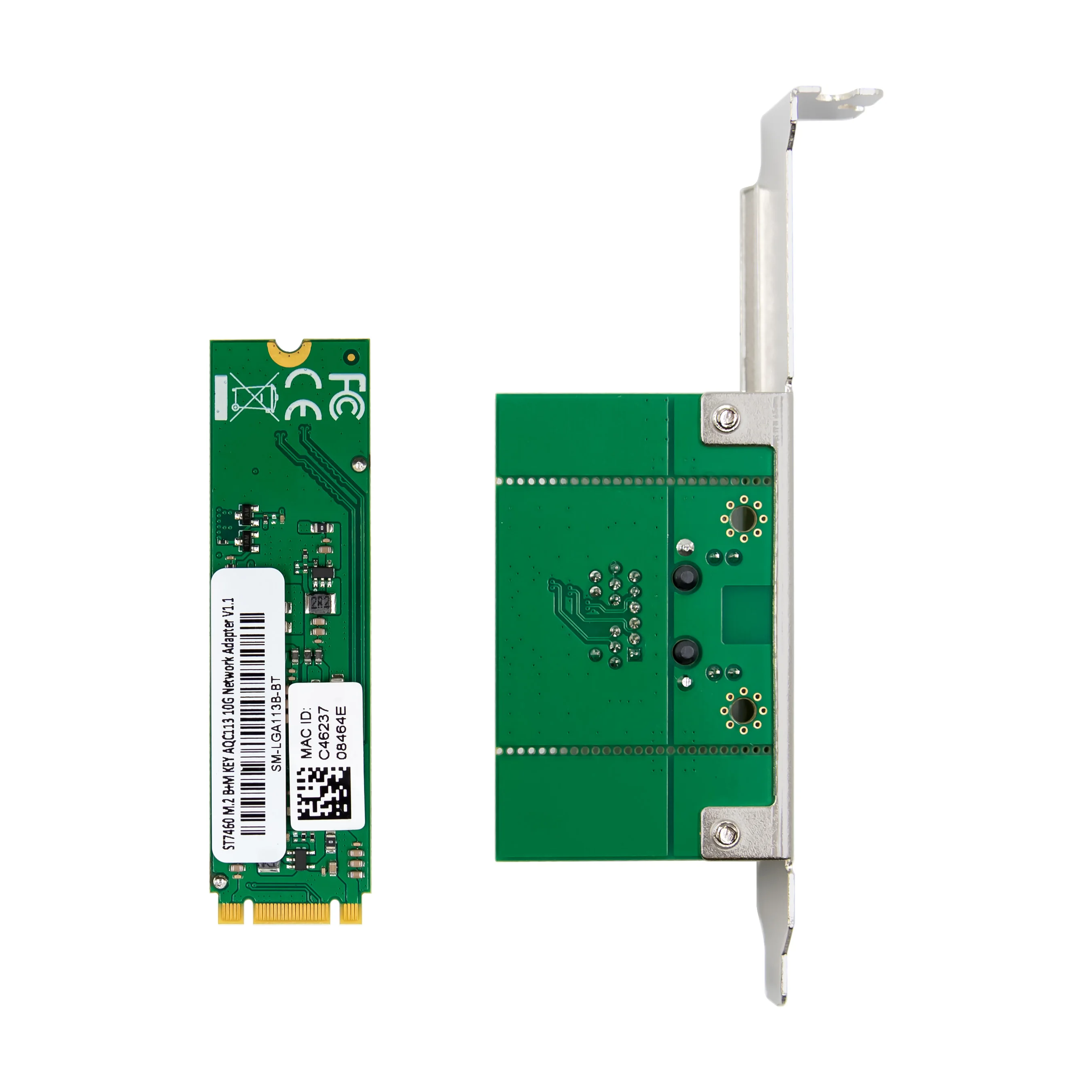SUNWEIT ST7518 M.2 B+M KEY AQC113 10GbE RJ45 NIC externo de escritorio en stock