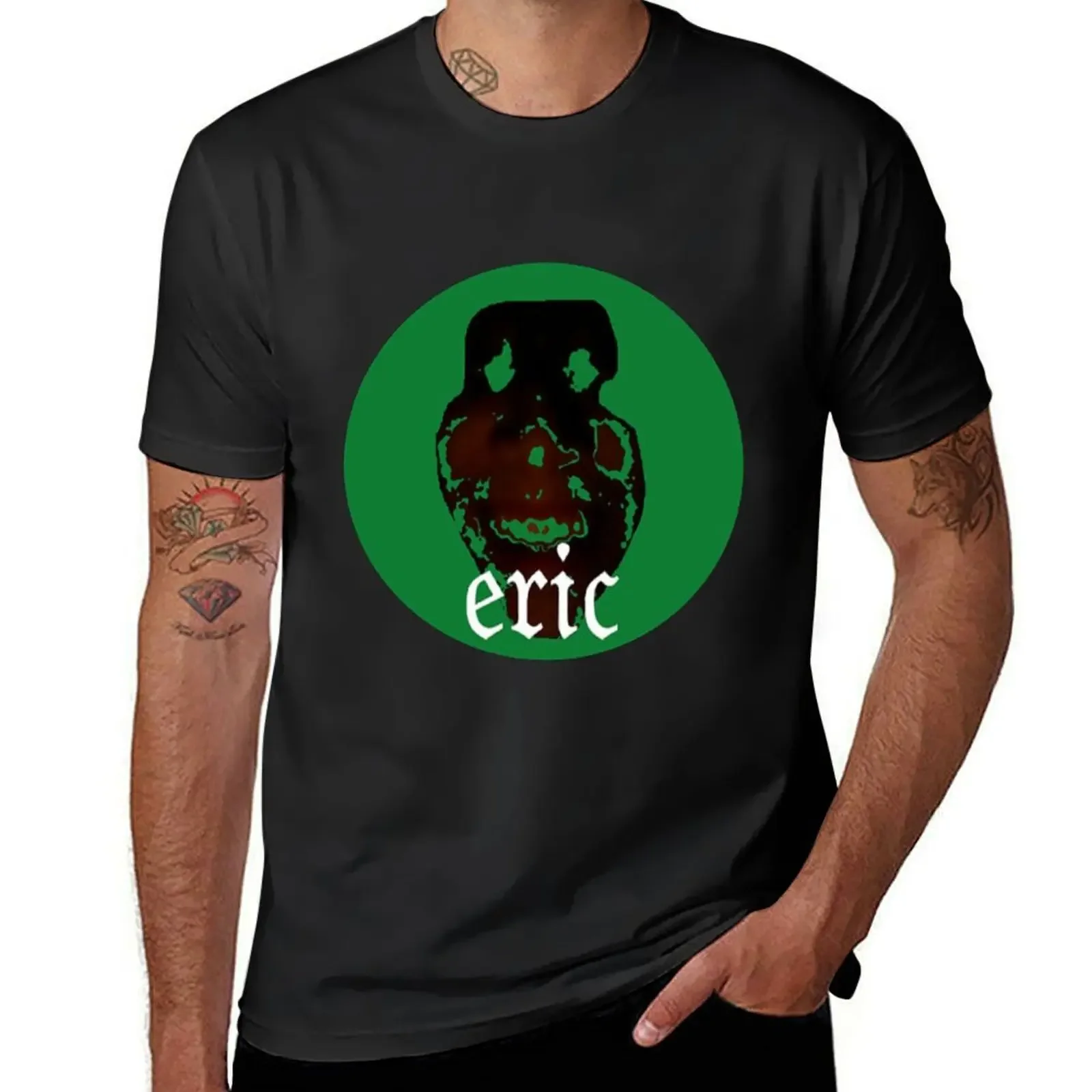 alex wants the eric image to be UPSCALED! T-Shirt blanks anime clothes shirts graphic tees quick-drying plus size men clothing