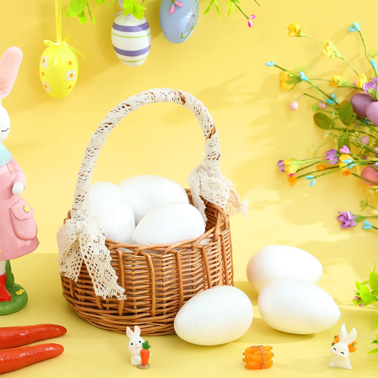 50pcs-white-foam-easter-eggs-smooth-polystyrene-diy-craft-decorations-painting-ornaments-versatile-fake-egg-sphere-for-holiday