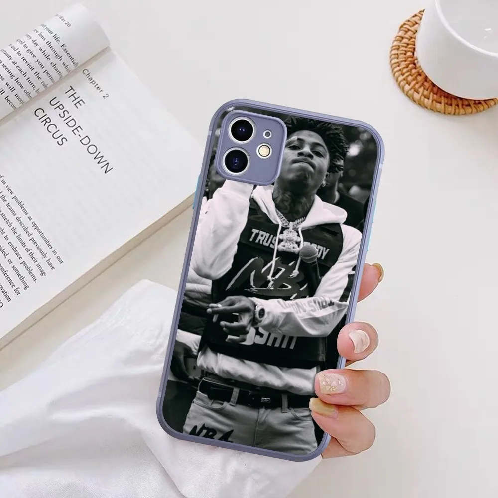 Youngboy nunca quebrou novamente 23 funda capa de telefone para iphone 14 11 12 13 mini pro max 8 7 plus x xr xs max translúcido fosco capa