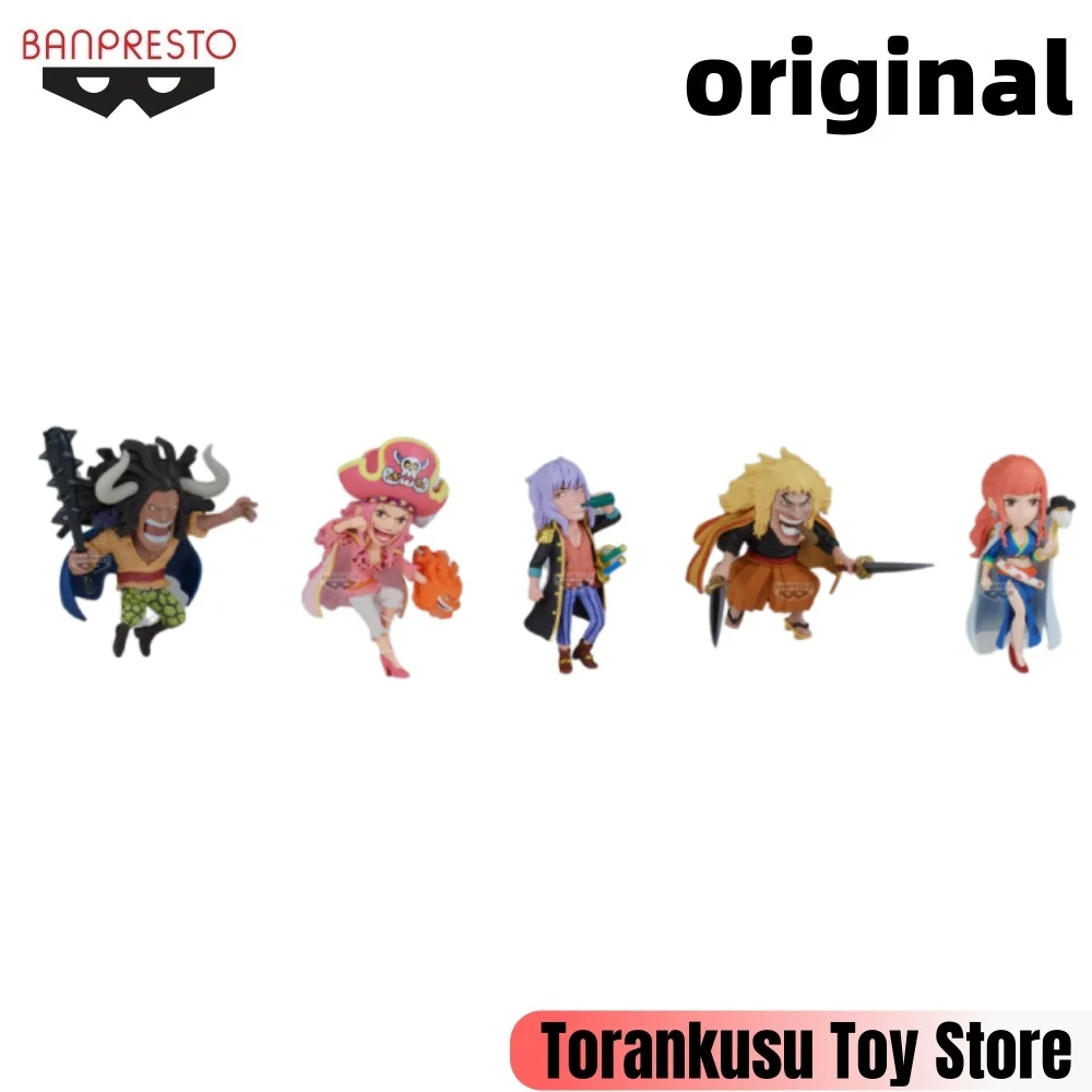 

BANPRESTO One Piece Anime Kaidou Charlotte Linlin Gloriosa John Kinjishi no Shiki WCF God Valley Incident Original Figures