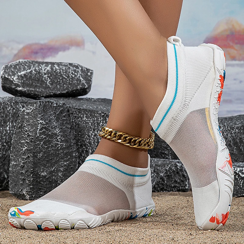 YRZL Water Shoes Men 2025 Quick Dry Aqua Sports Non-Slip Ultralight Breathable Wading for Swimming Running Fishing Yoga Sneakers