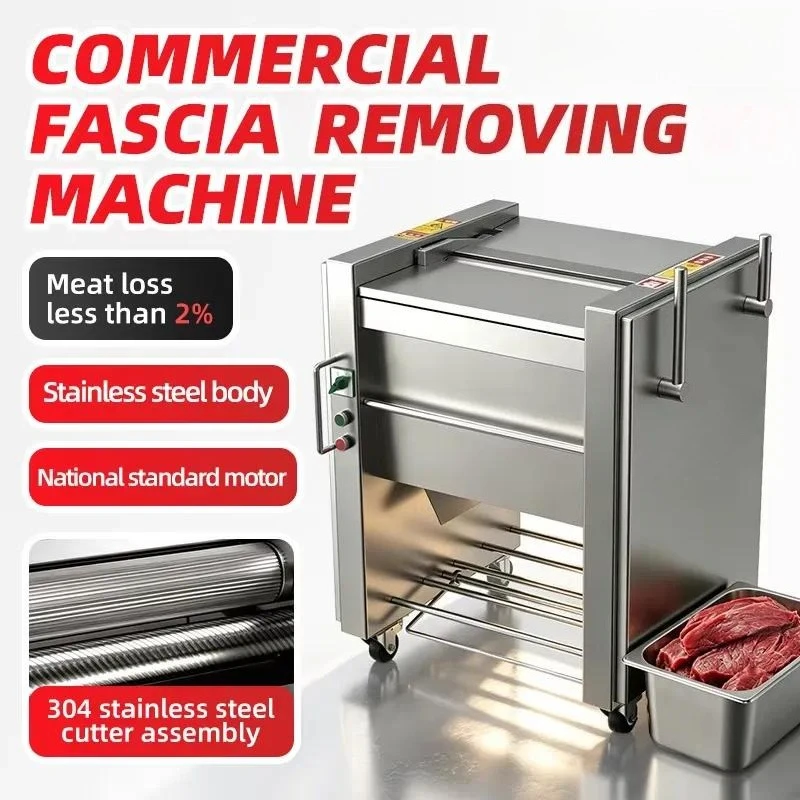 For Commercial Meat Membrane Remover Machine Stainless Steel Beef Pork Silver Skin Remover for Meat Processing