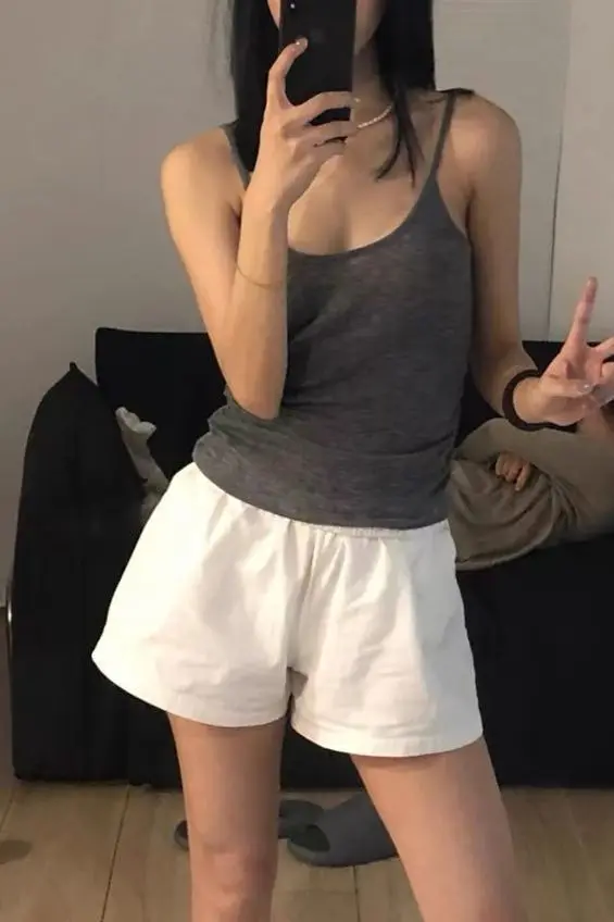 

Шорты женские аристократические гламурные с высокой талией твидовые жемчужные бусины с вышивкой для похудения элегантный бант с акцентом в придворном стиле Ins