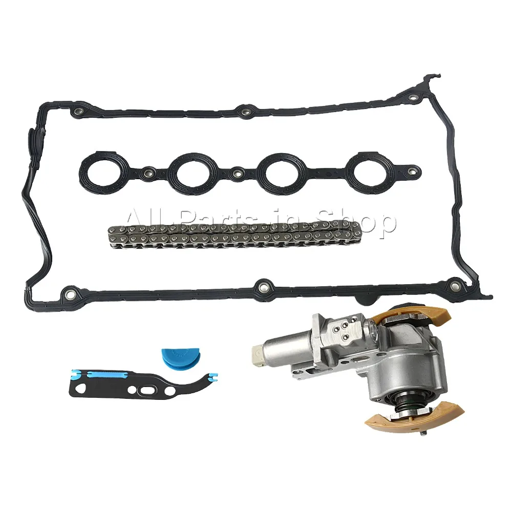 WAP01 Timing Chain Tensioner+Chain+Valve Cover for Audi Seat Skoda VW 1.8L 058109088B, 058109088E, 058109088L, 058109088K