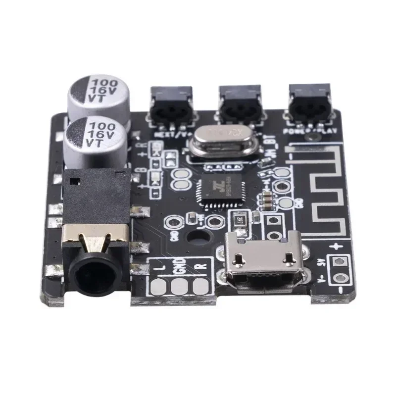 PCB board with buttons version 5.0 3.5 stereo output Bluetooth audio receiver