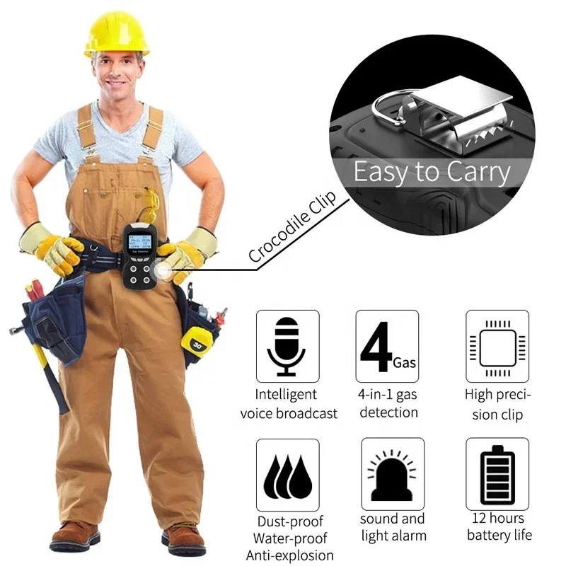 Portable Co H2S O2 … - image