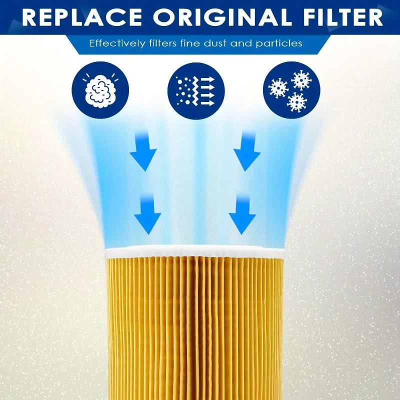 2 Pcs Wet/Dry Vacuum Replacement Filter Compatible with WD2, WD3, MV2, MV3, WD2.200, WD3.500 WD 3.200, A2204, A2254, A2101, A220 image 5