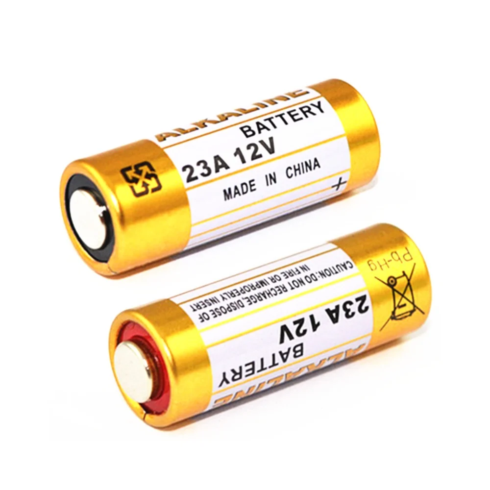 2x ALKALINA BATTERY 12V 23A LRV08 GP23 MN21 V23GA LR23A L1028 BATTERY