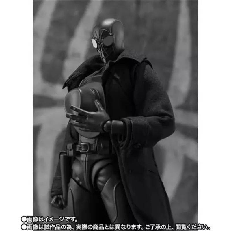 Bandai Original Anime Modell SHFiguarts SPIDER-MAN NOIR SPIDER-HAM Action Figur Spielzeug Sammeln Ornamente Geschenke für Kinder