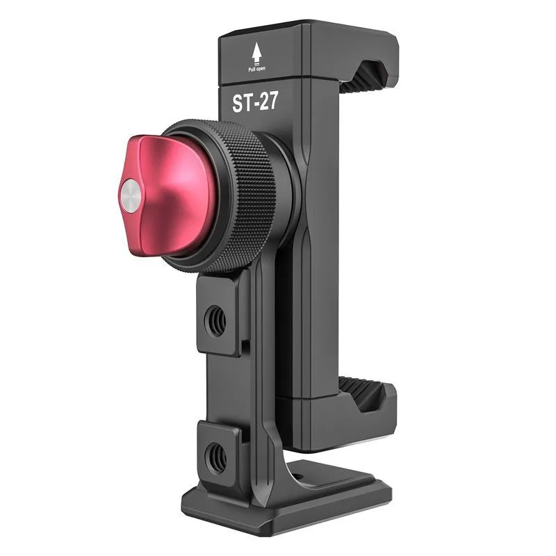 

All-Metal Phone Clip – Rich Expansion Functions, Horizontal & Vertical Adjustable