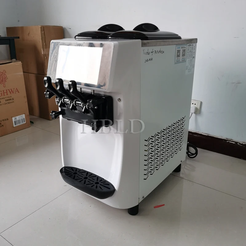 

Pre Cooling System Soft Ice Cream Machine Desktop 2900 Commercial Snack And Beverage Desktop Vending Machine