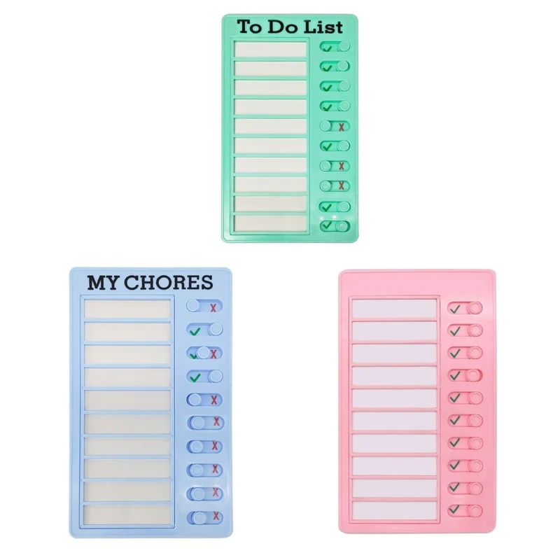 RV Checklist Memo Board Chores Board Adjustable for RV Car Home Classroom Dropship