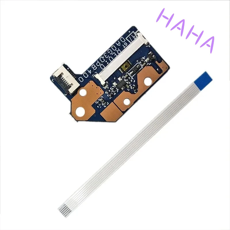 Power Switch ON-FF Button Board Cable for HP 15-DC Series 15-DC1058WM 15-DC0051NR 15T-DC000 15-DC0010CA  L24347-001 DA0G3DPB4D0