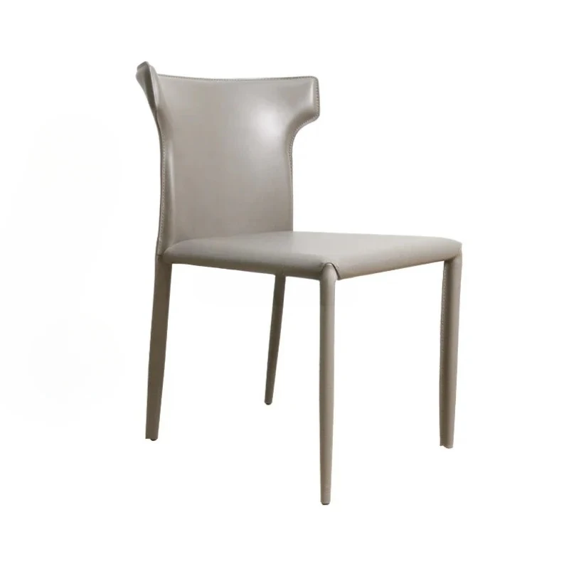 Moderner, einfacher Esszimmerstuhl mit Rückenlehne, Verhandlungsstuhl für den Haushalt