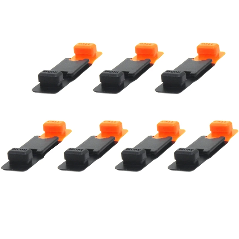 7PCS UV-5R Walkie Talkie PTT Rubber Button PTT Rubber Button DIY Accessories Repair Parts