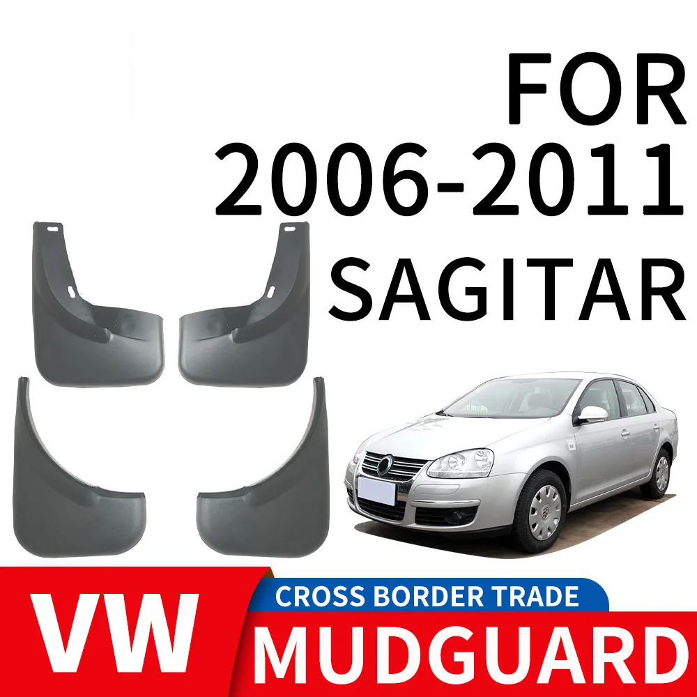 

For 2006-2011 Volkswagen SAGITAR mudguard Mudflaps Front Rear Flares Splash Guards Cover Car Accessoie