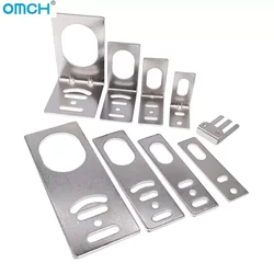 OMCH 10PCS M8 M12 M18 M30 SN04 Approach Sensor Holder Metal Proximity Switch Bracket Photoelectric Sensor Switch Support