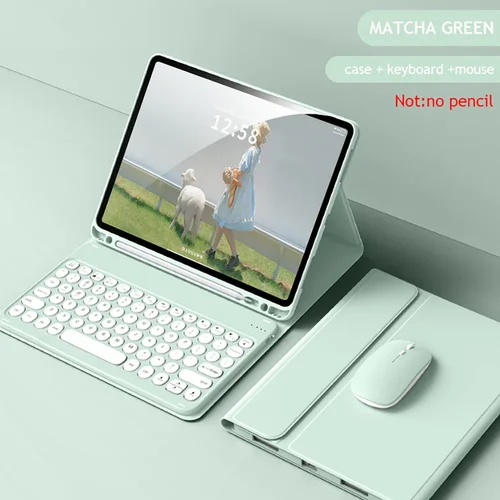Funda con teclado para iPad, funda para teclado mágico de 9, a generación, iPad Pro 12, 9, 11 pulgadas, Air 5, 4 Mini 6, 2022, 10,2, 8, a y 7. a