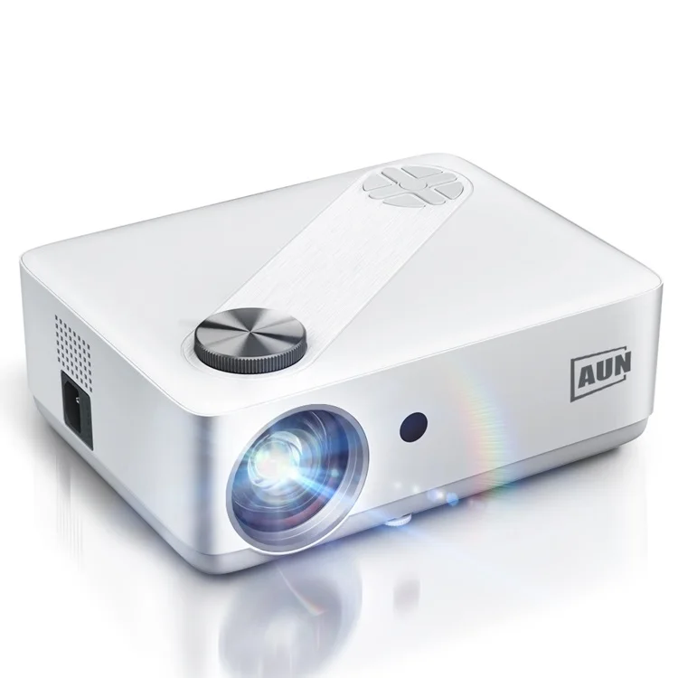 

High Quality AUN AKEY8 1920x1080 6000 Lumens Portable Home Theater 4K LCD Display LED HD Digital Projector